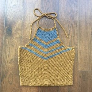 ASTR crochet halter 💙